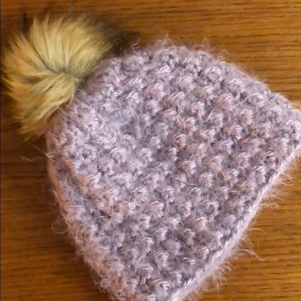 Brand New Handcrafted Lavender Crochet Hat